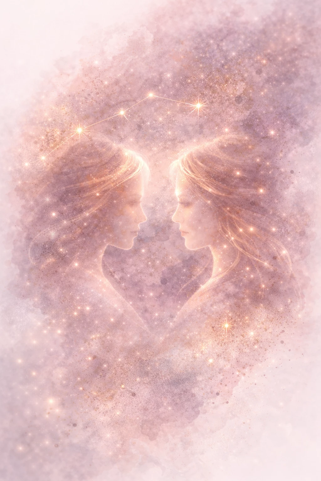 Neugierig, lebendig und kommunikativ: Zwillinge faszinieren mit ihrer geistigen Beweglichkeit und ihren inspirierenden Gesprächen. (KI-generiert)