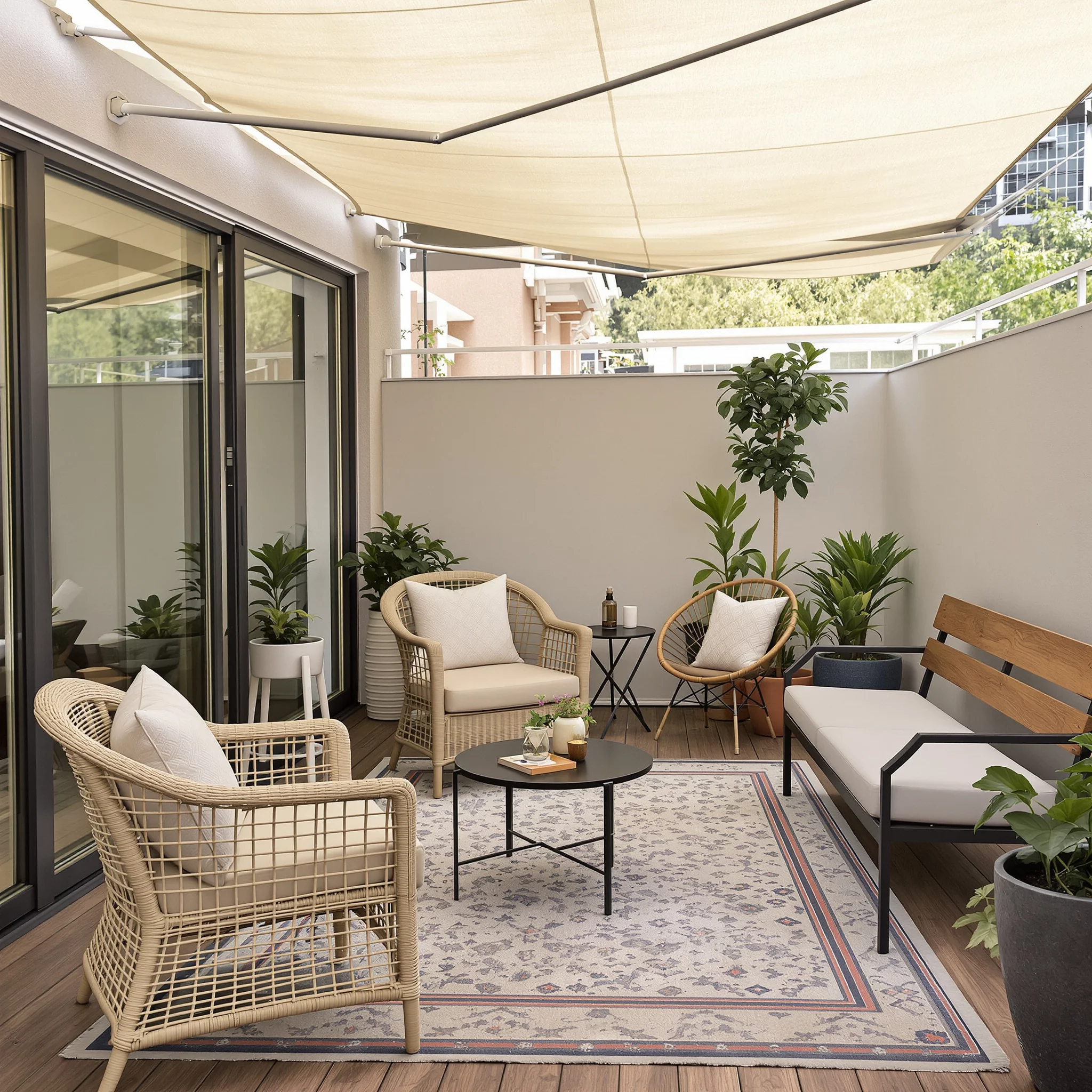 Sommerstimmung auf kleinem Raum: Kreative Balkonkonzepte