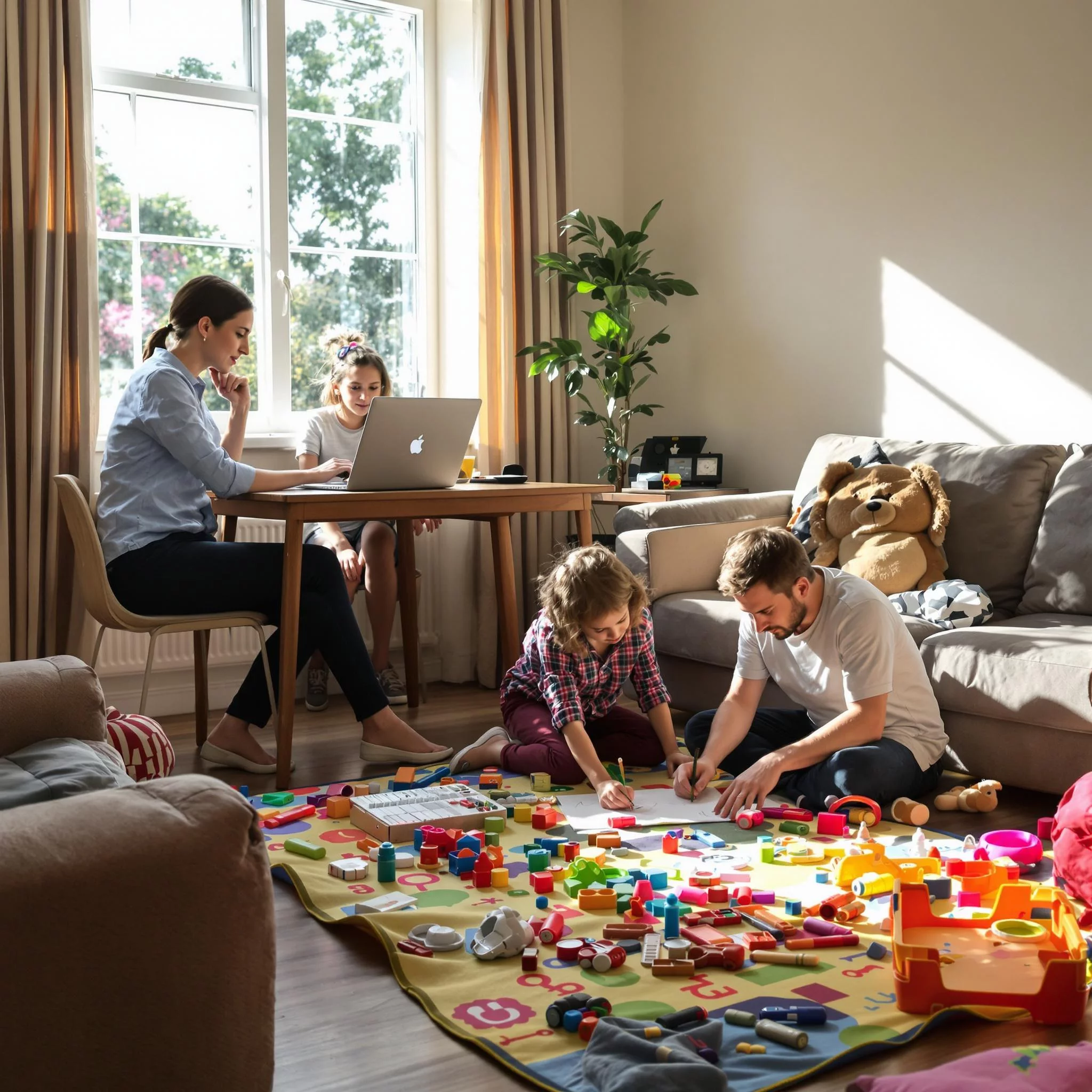 Balance finden: Arbeit, Familie und Freizeit im Einklang