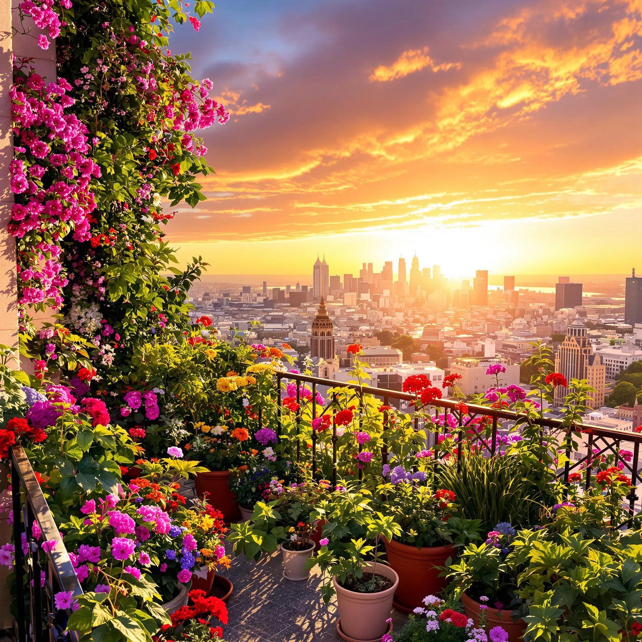 Blütenpracht & Kräuterduft: Balkonideen zum Verlieben