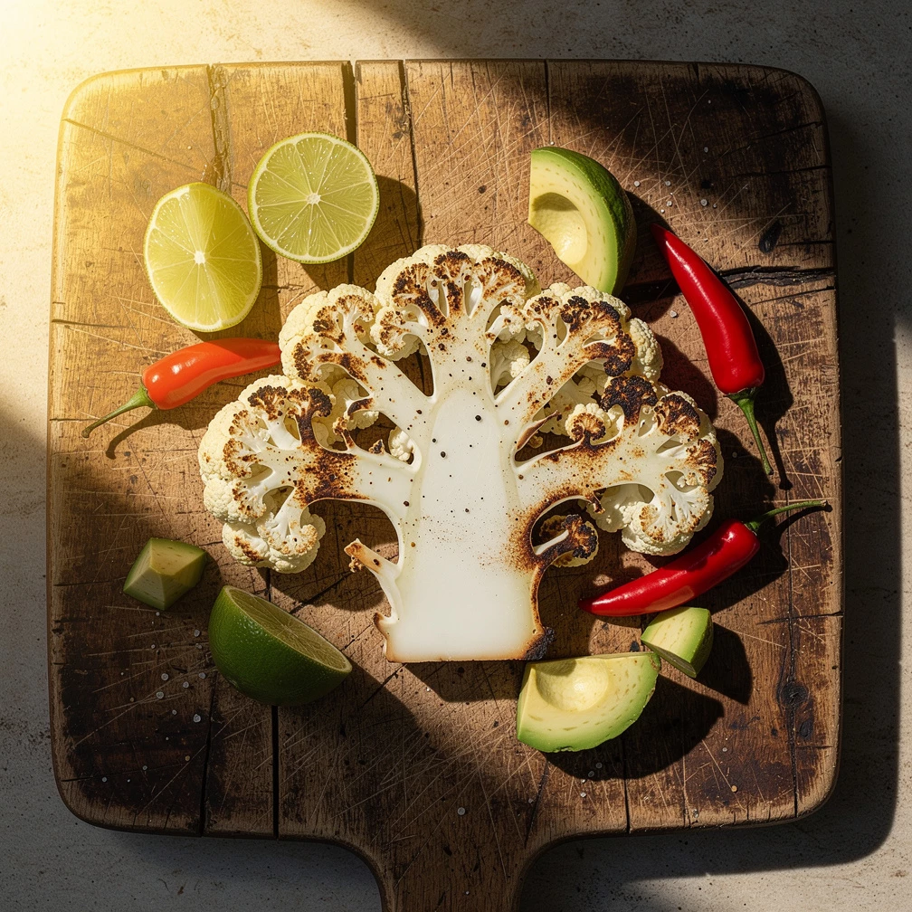 Blumenkohl-Steaks mit Asia-Marinade – Modernes pflanzliches Rezept