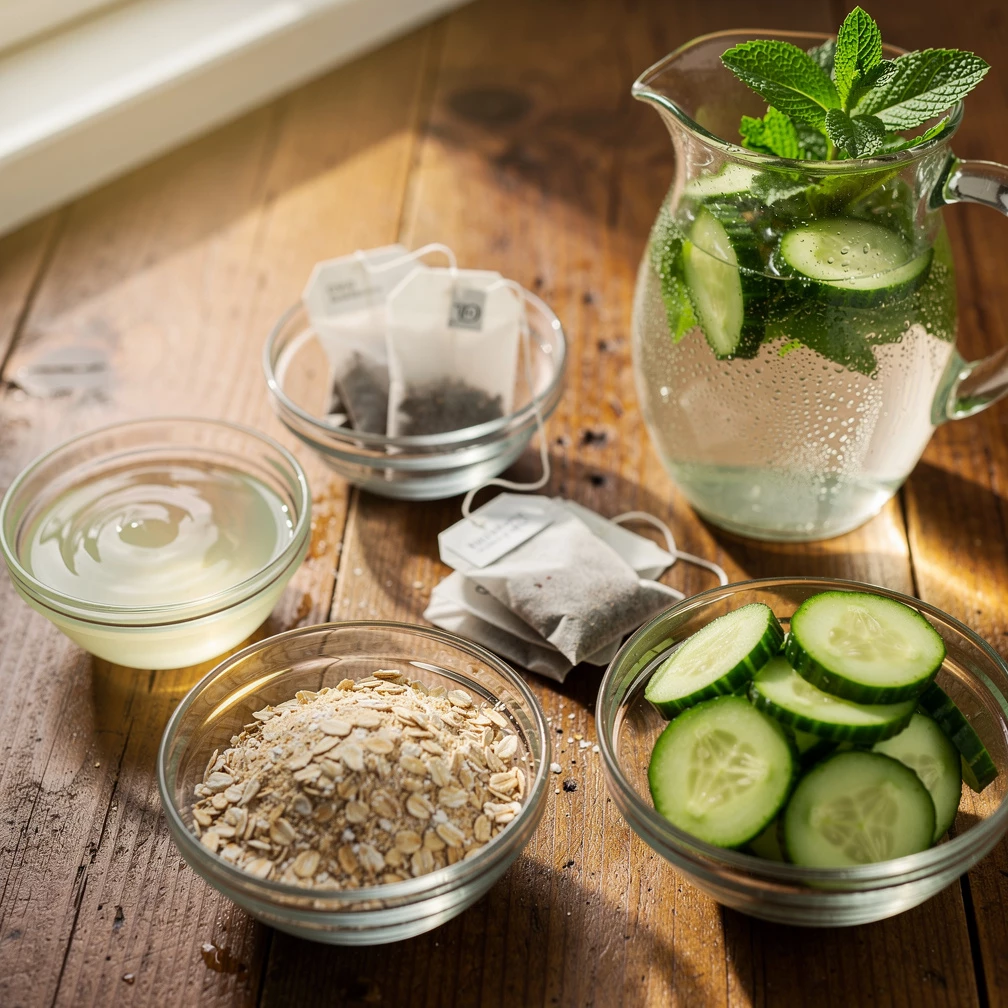 Die besten Hausmittel gegen Sonnenbrand &ndash; K&uuml;hlen & Pflegen im Fokus