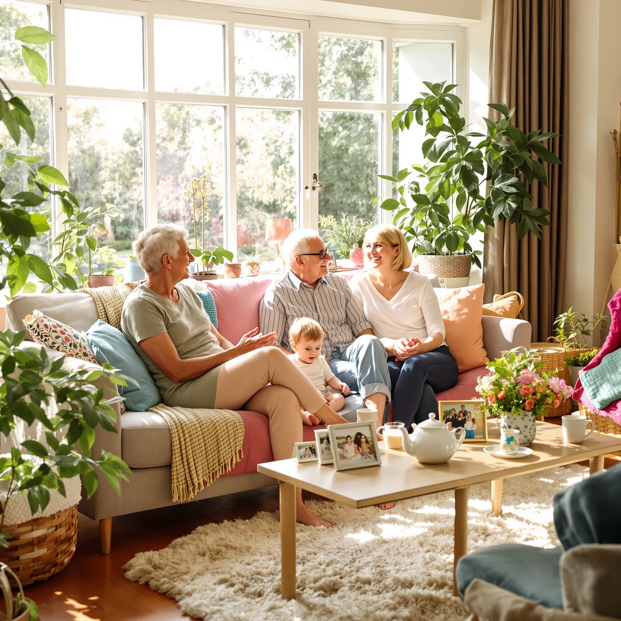 Gemeinsam stark: Wohnen mit mehreren Generationen