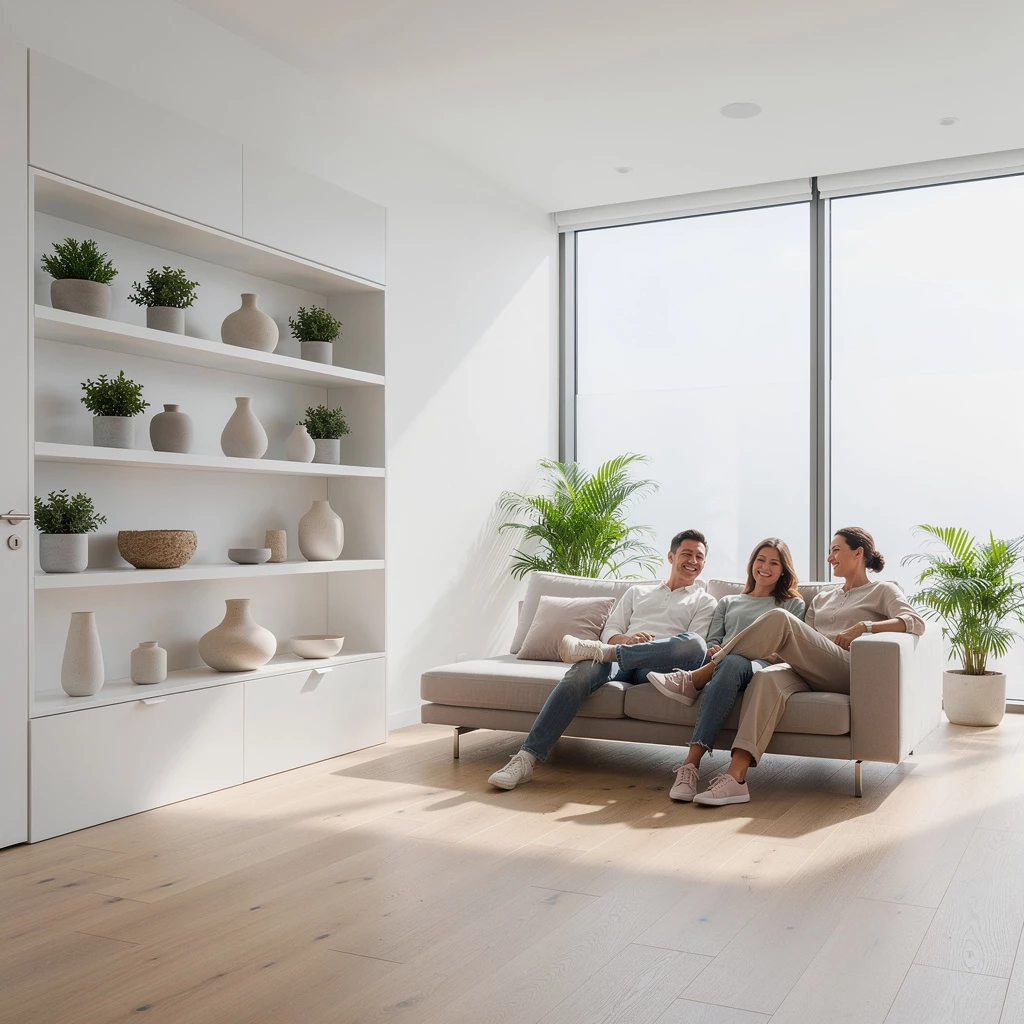 Einrichten mit Klarheit: Ordnung, die Raum schafft