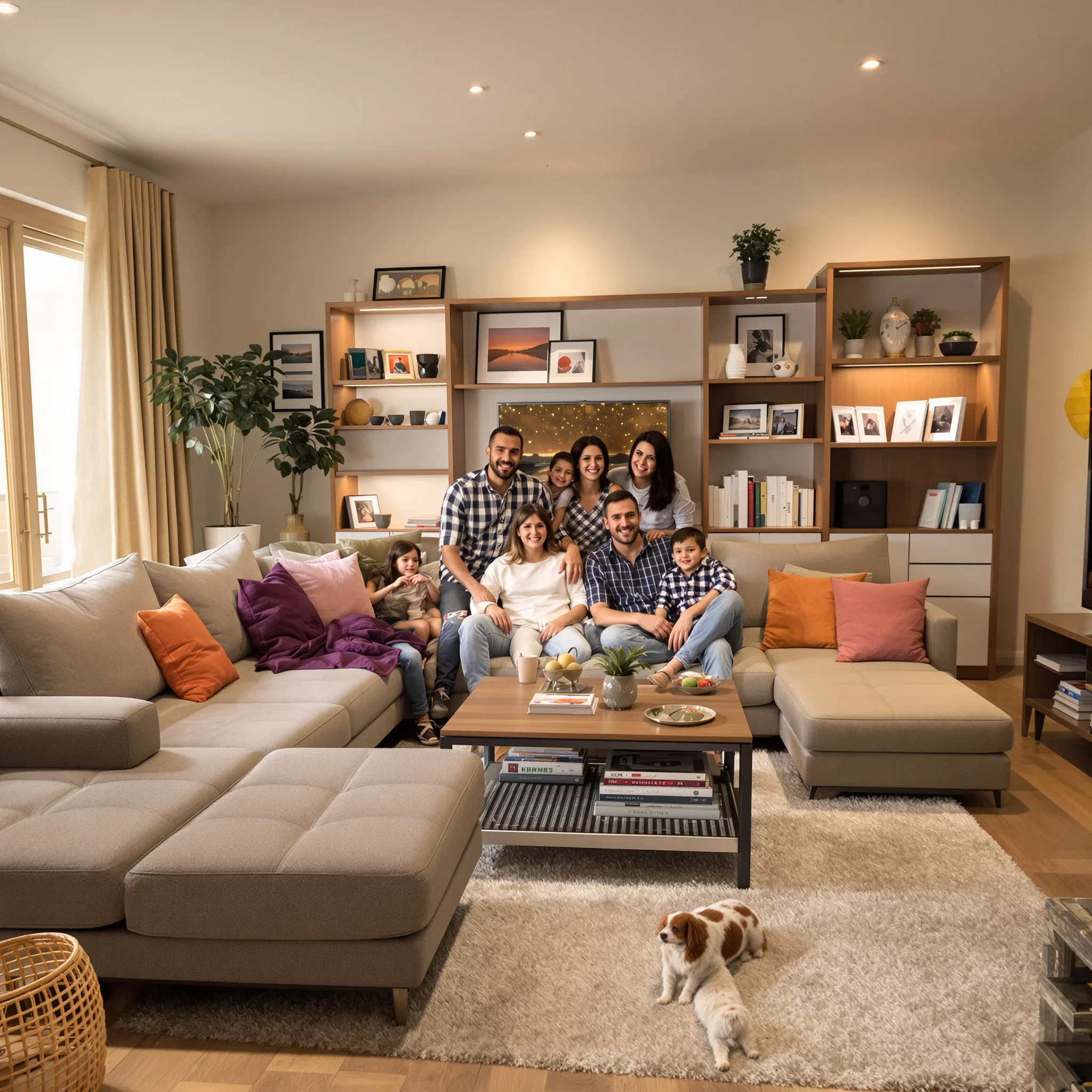 Kleine Räume, große Familie: Clevere Wohnkonzepte