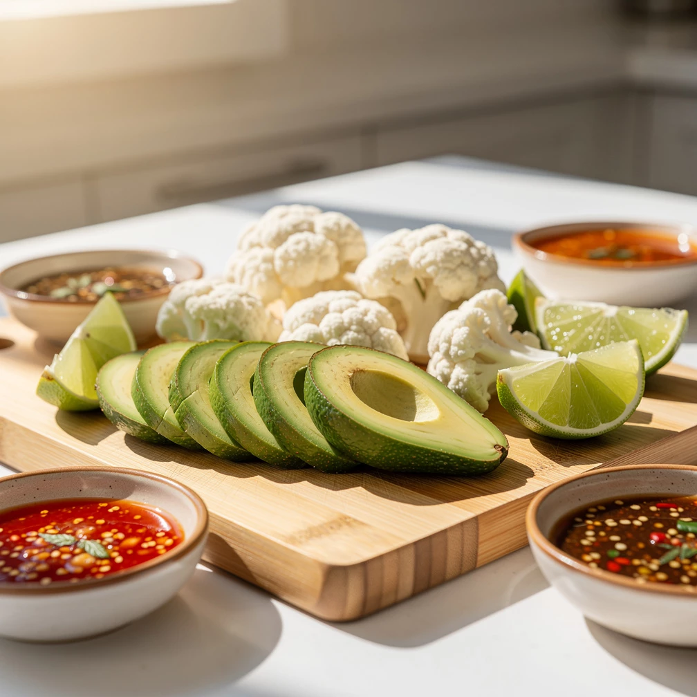 Blumenkohl-Steaks mit Asia-Marinade – Modernes pflanzliches Rezept