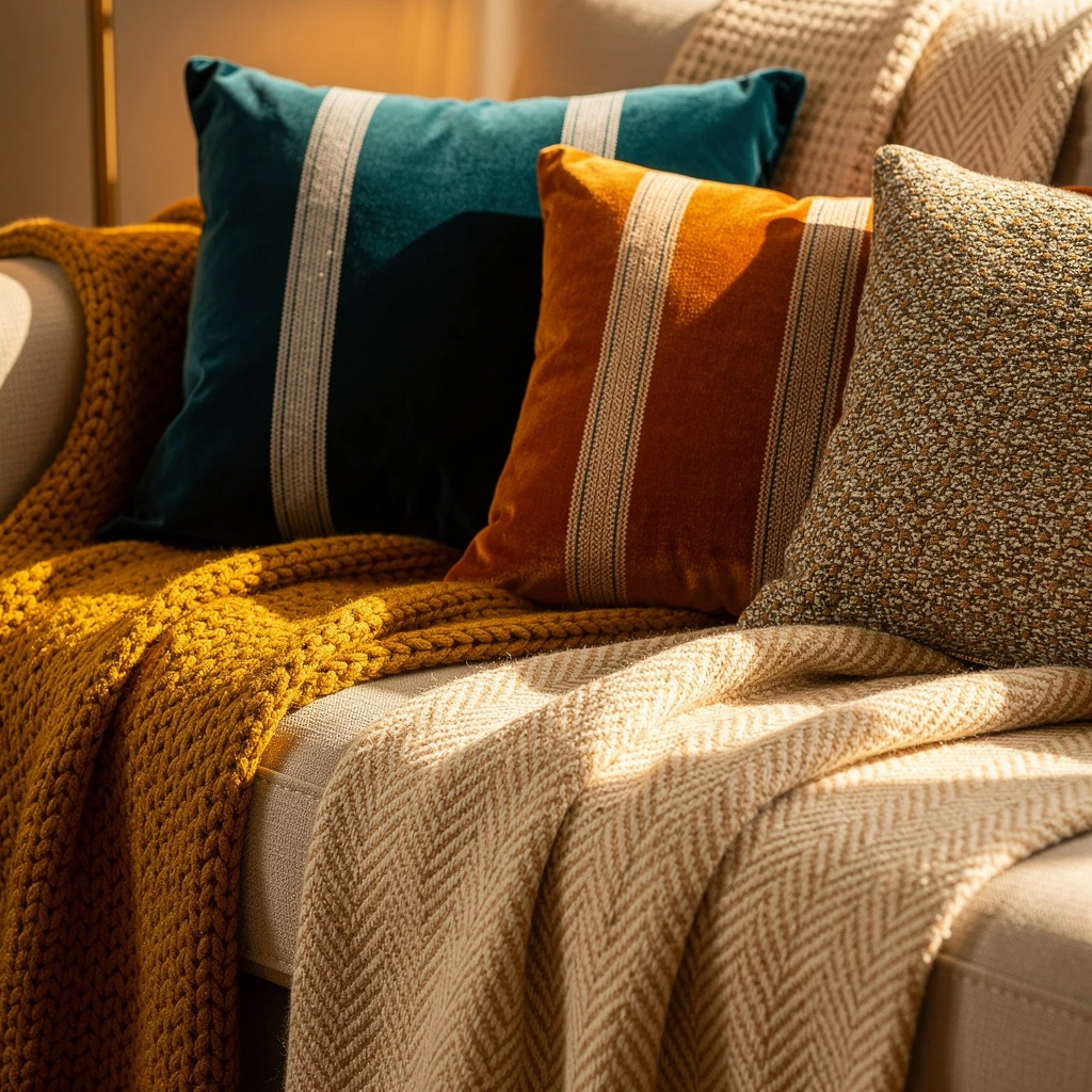 Kuschelecke gestalten: Decken, Kissen & indirektes Licht