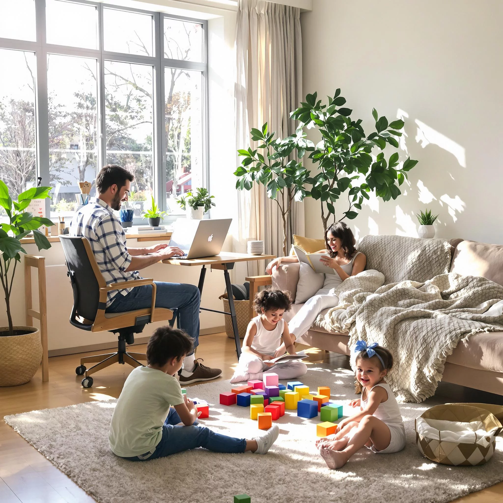 Balance finden: Arbeit, Familie und Freizeit im Einklang
