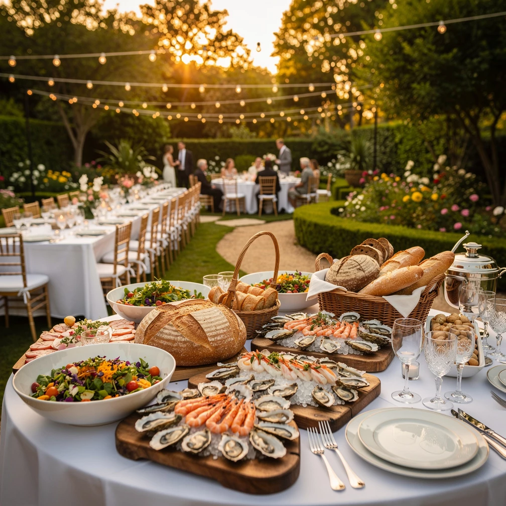 Hochzeitscatering: Experten-Tipps und Optionen f&uuml;r Ihr Fest