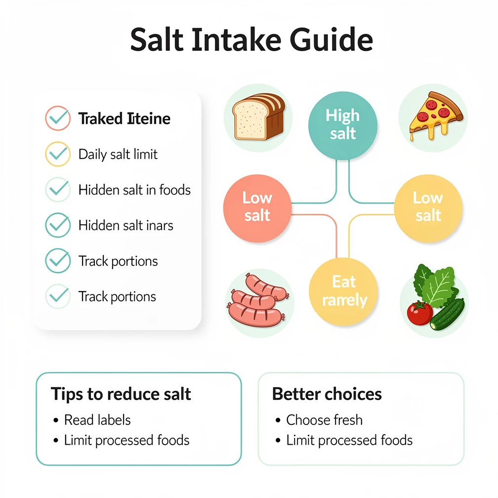 Weniger Salz: Herzgesund leben mit reduziertem Salzkonsum