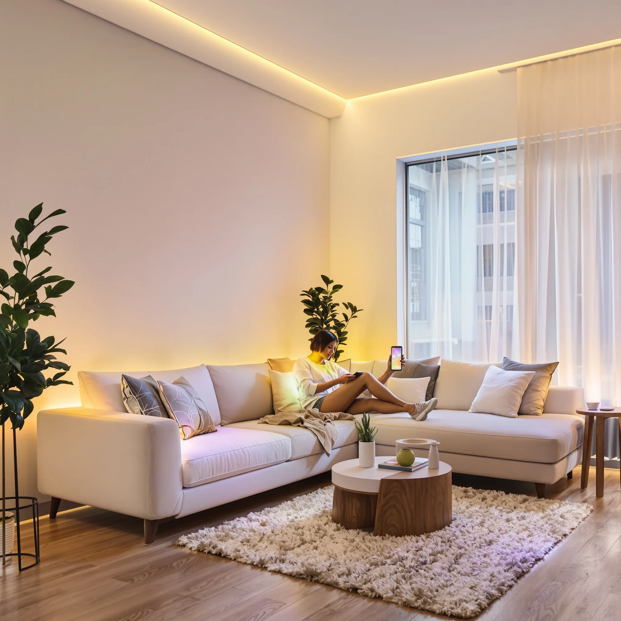 Intelligente Beleuchtung: Stimmung nach Knopfdruck