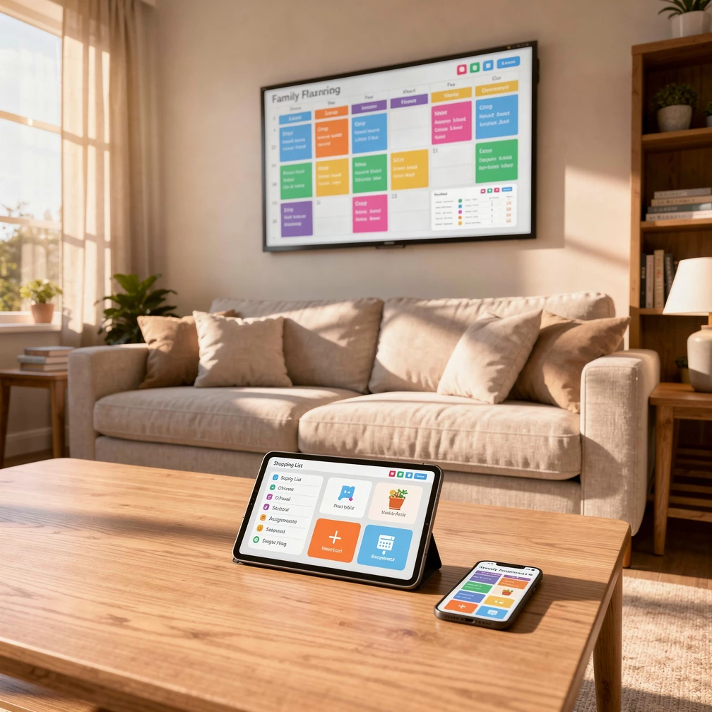 KI f&uuml;r Familien: Alltag, Wochenplan, Einkauf und Schule smarter organisieren