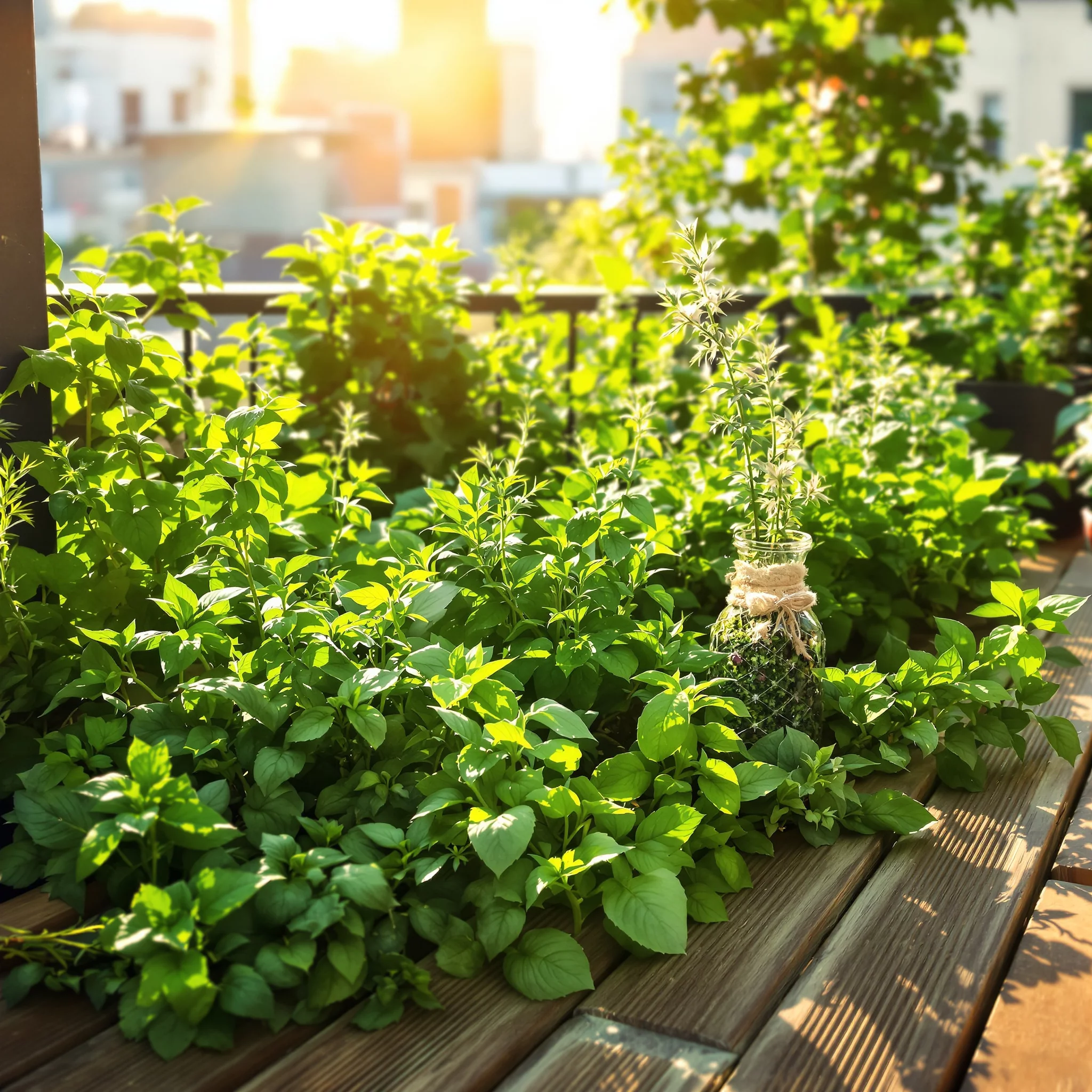 Kräuterparadies auf dem Balkon: Würze aus eigener Ernte