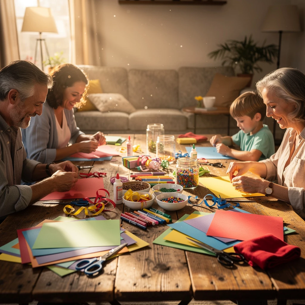 Kreative Bastelideen f&uuml;r bunte Familienzeit