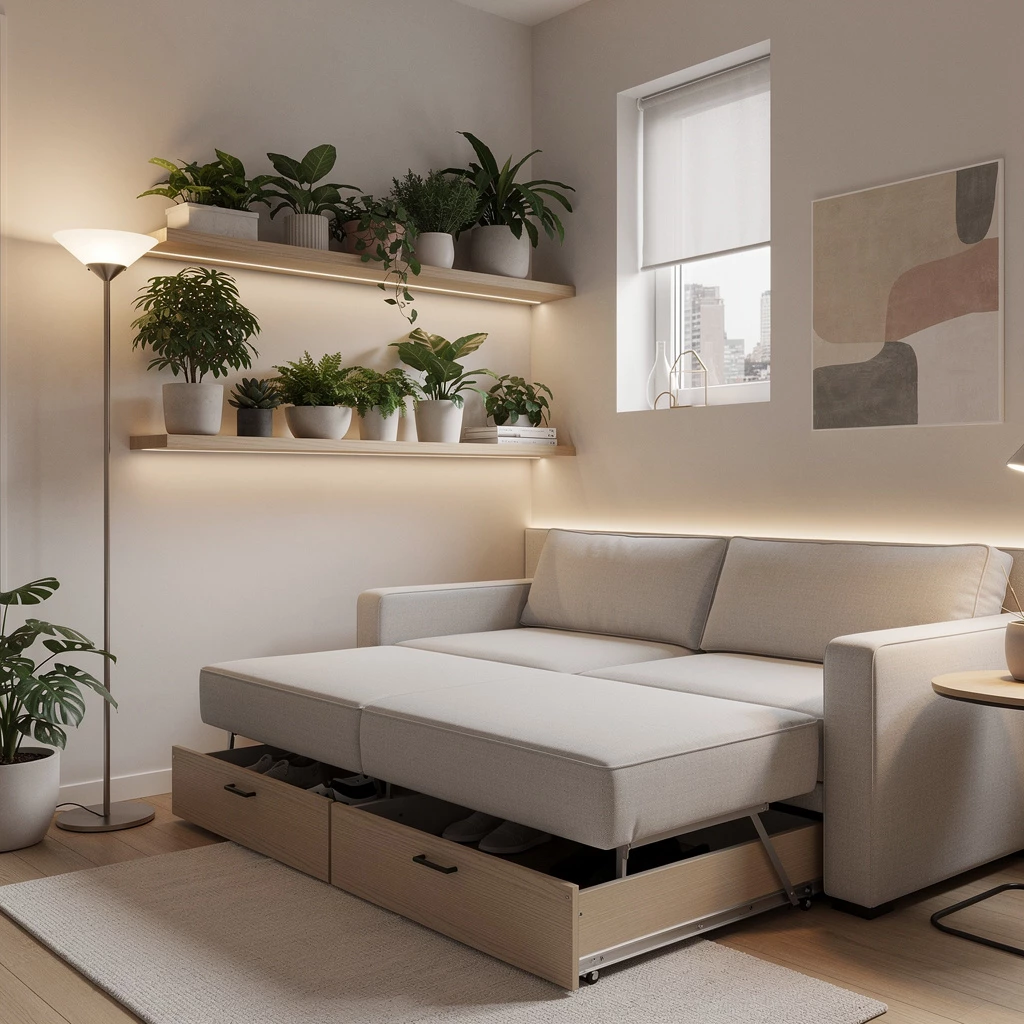 Kleine Räume, große Wirkung: Wohnideen unter 20 qm