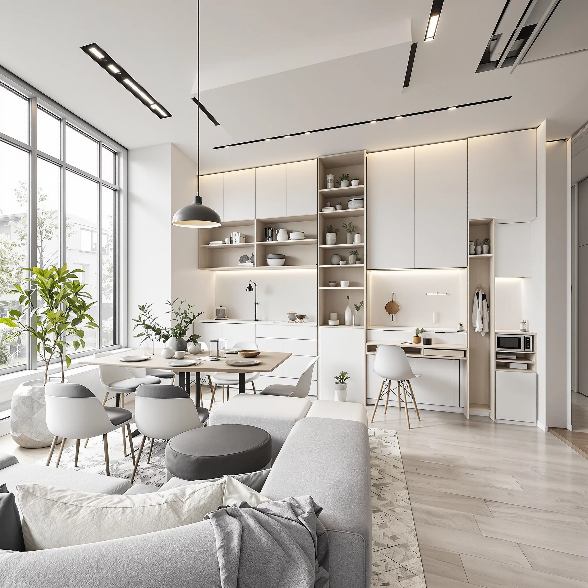 Kleine Wohnungen, große Ideen: Clevere Konzepte vorgestellt