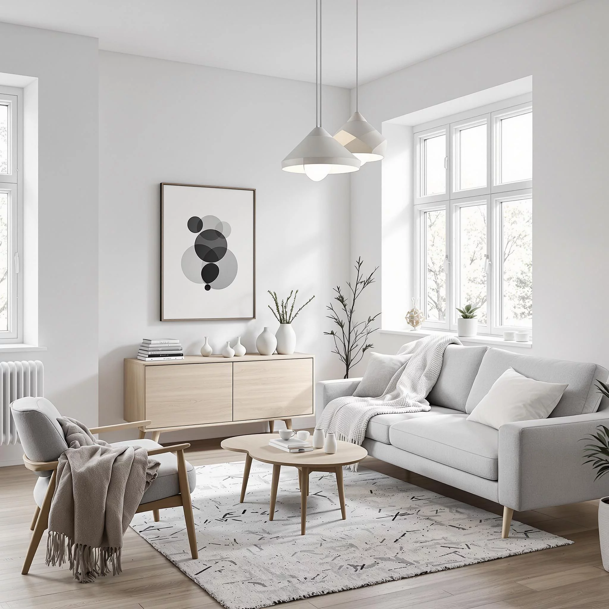Skandinavische Wohnideen: Minimalistisch und einladend gestalten