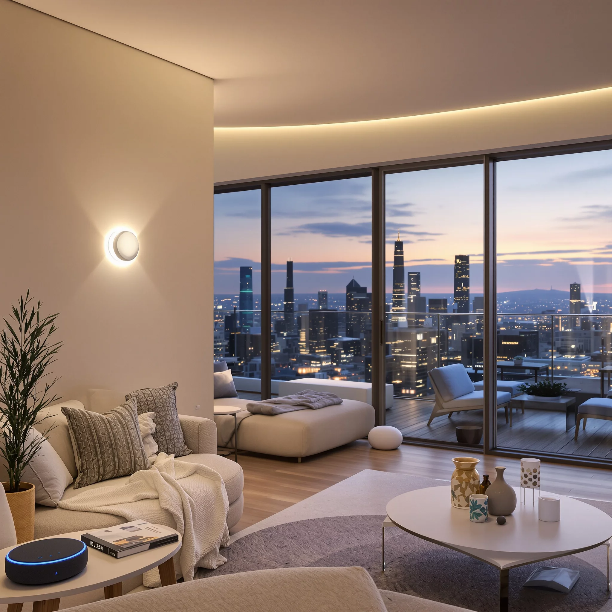 Moderne Gemütlichkeit mit Smart-Technologie