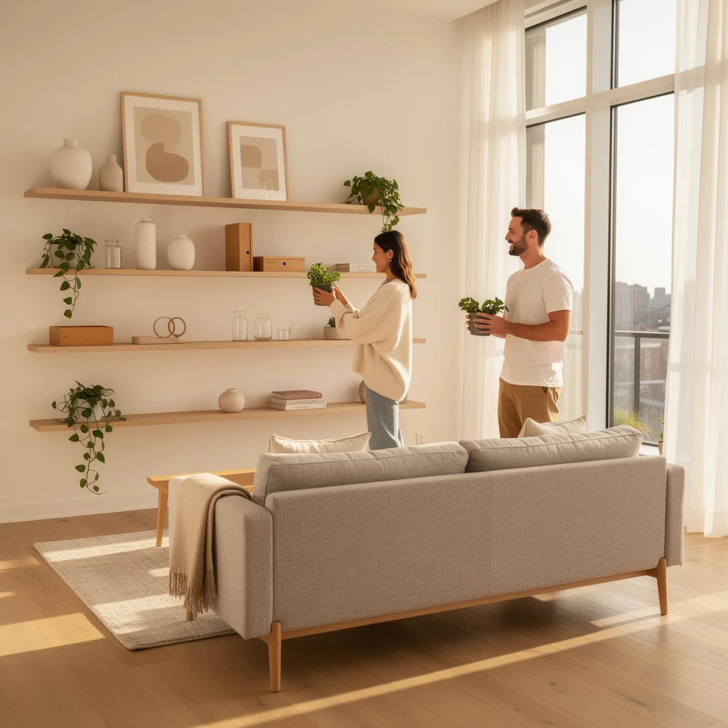 Kleine R&auml;ume gro&szlig; zaubern: DIY-Projekte f&uuml;r mehr Luft und Leichtigkeit