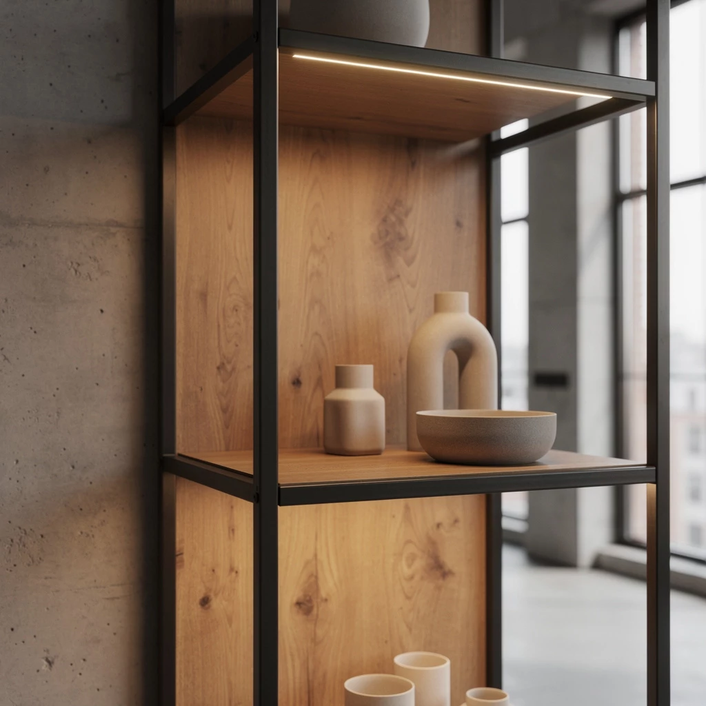 Loft mit offenen Regalsystemen – Inspiration für Ihr Zuhause