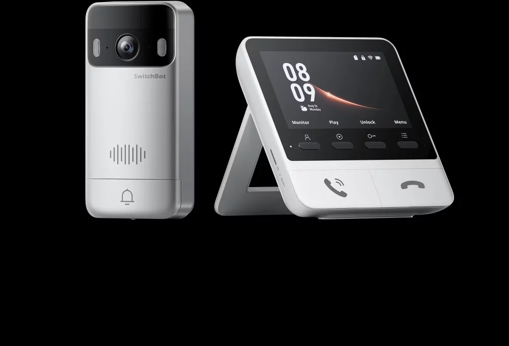 Die SwitchBot Smart Video Doorbell überzeugt u.a. mit extragroßem 4,3-Zoll-Innendisplay, starker KI-Erkennung, langer Akkulaufzeit 