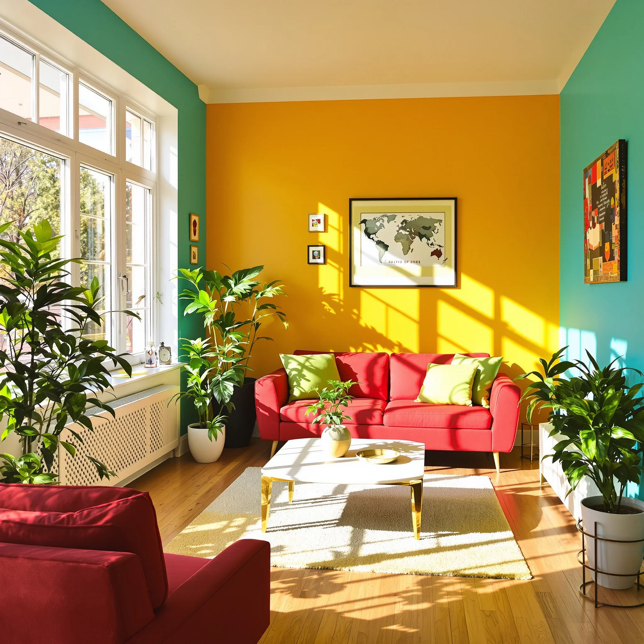 Mut zur Farbe: Wie Töne Räume verändern