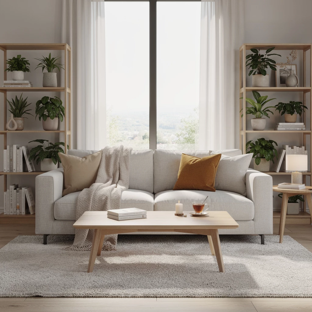 Wohnen, das Kraft schenkt: Wohlbefinden durch Einrichtung