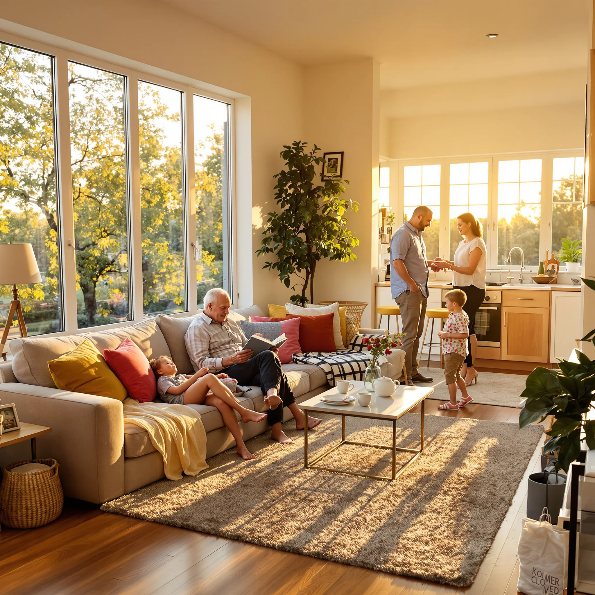 Gemeinsam stark: Wohnen mit mehreren Generationen