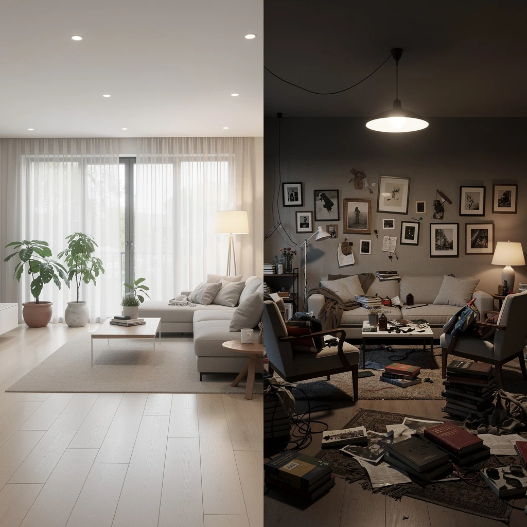 Wohnen, das Kraft schenkt: Wohlbefinden durch Einrichtung