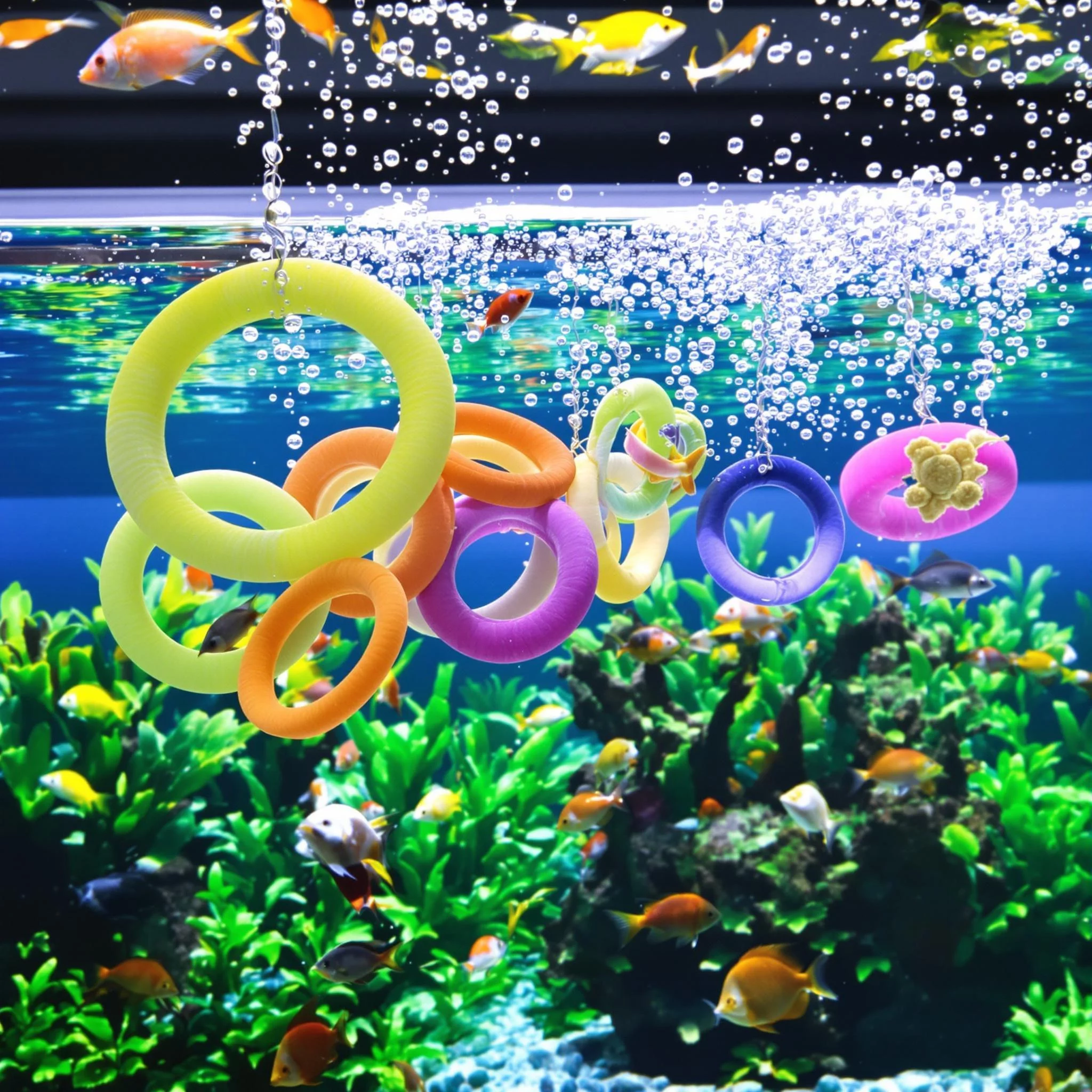 Fische füttern richtig im Aquarium