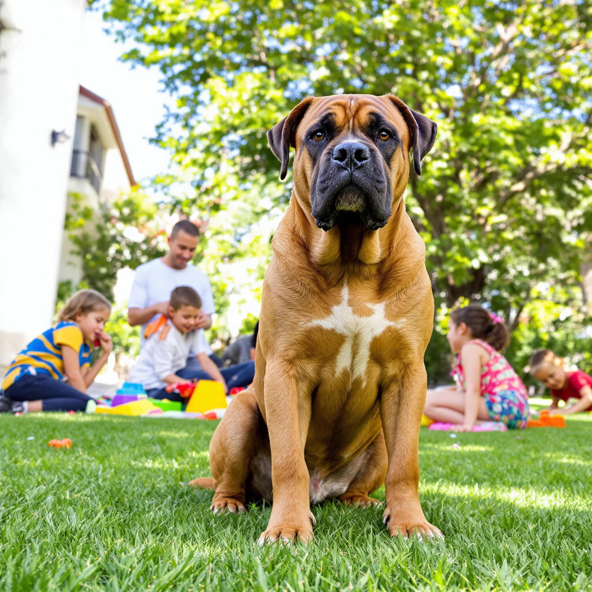 Boerboel: Ein sanfter Riese als Familienhund?