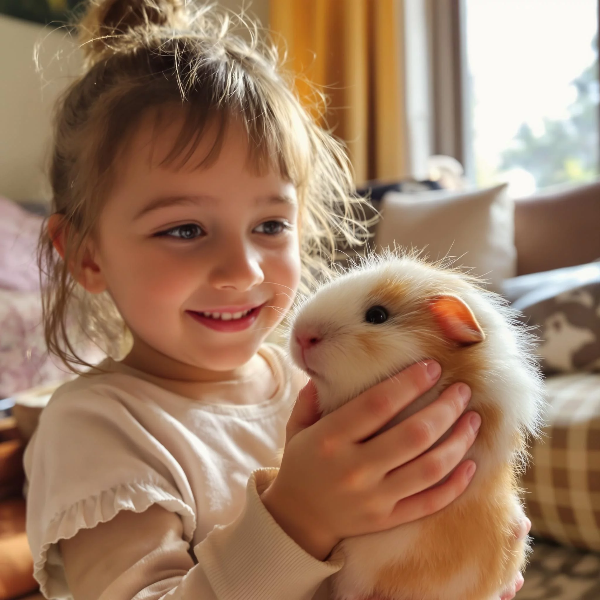 Meerschweinchen und Kinder: Eine harmonische Beziehung aufbauen