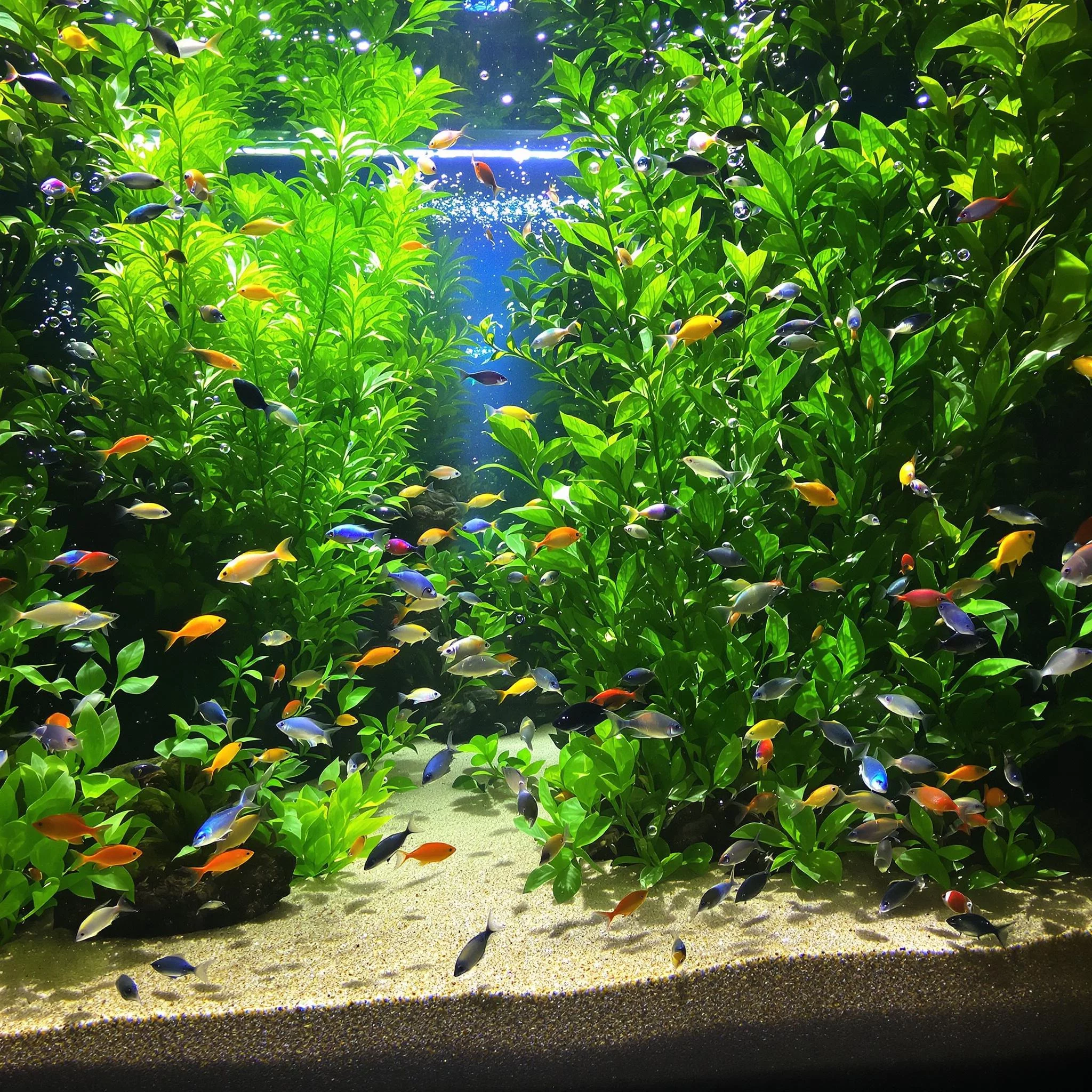 Fische füttern richtig im Aquarium