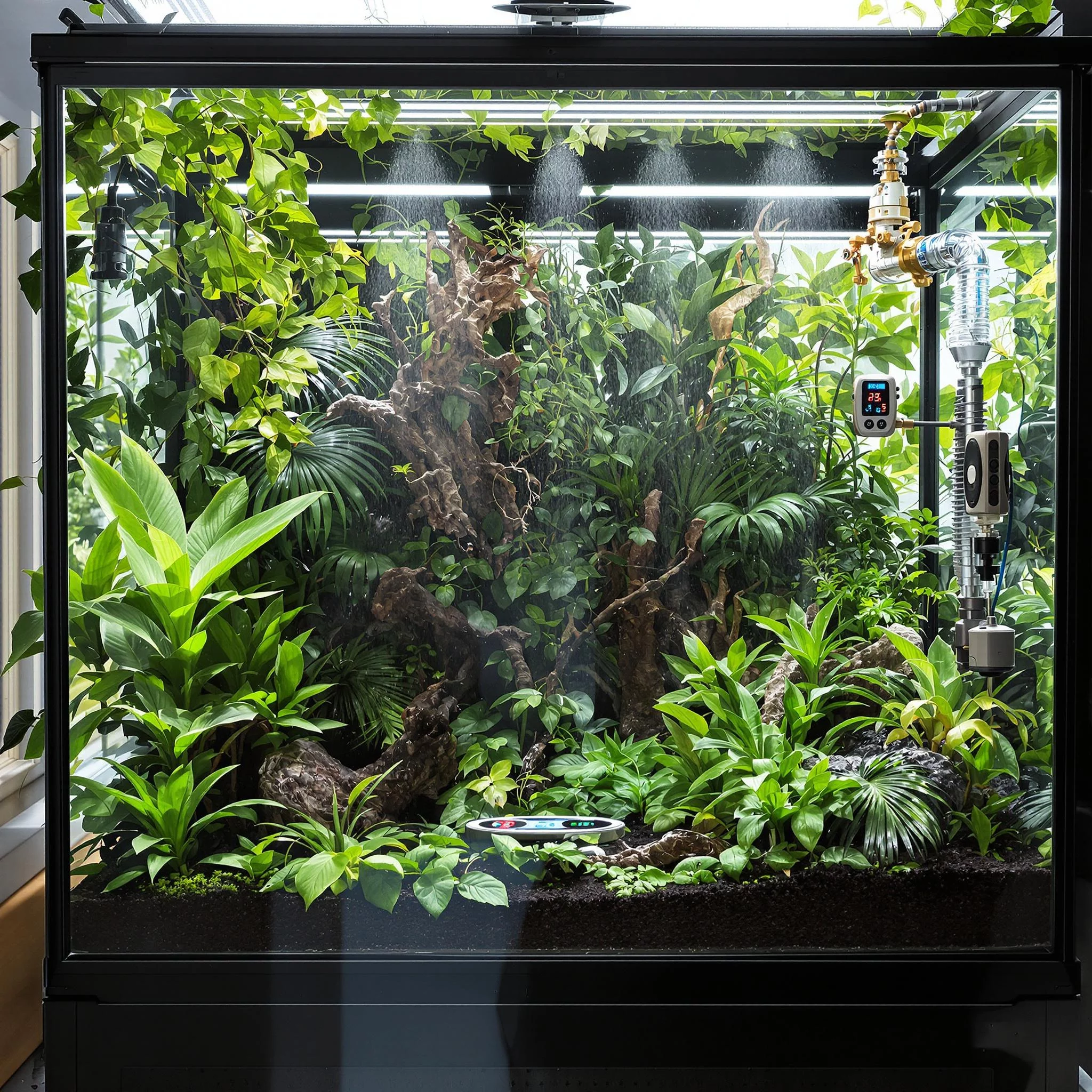 Tier Magazin: Luftfeuchtigkeit optimal im Terrarium steuern