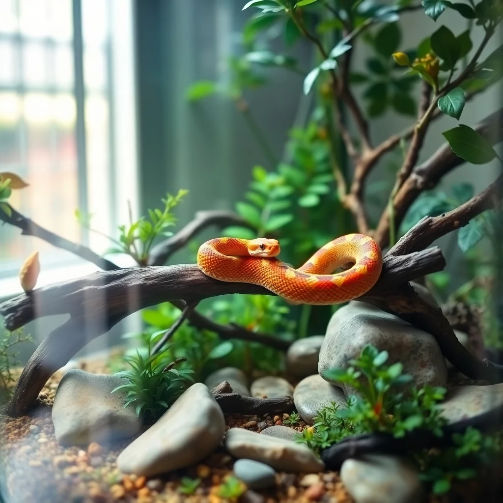 Terrariumgestaltung für Anfängerschlangenhalter
