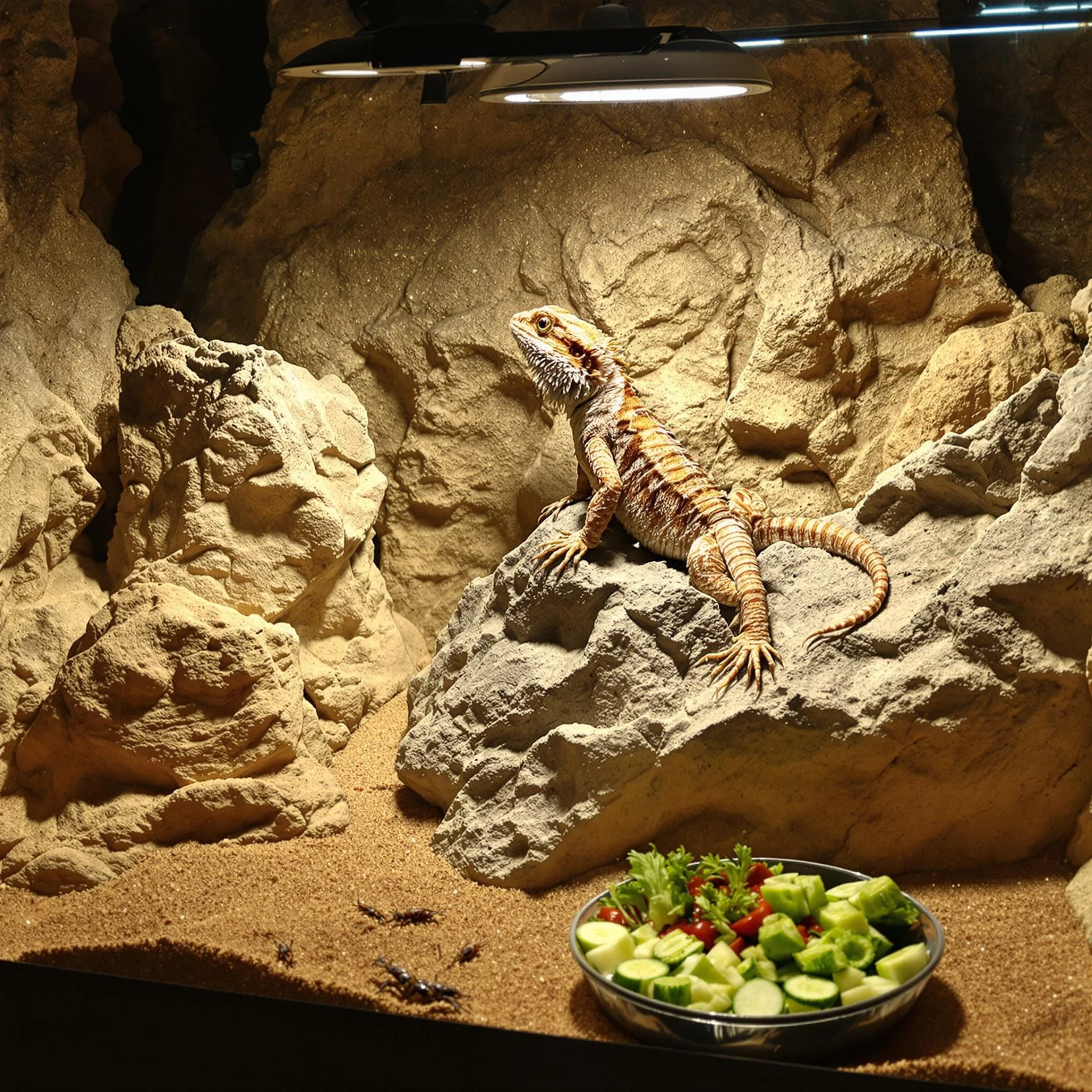 Bartagame im Terrarium halten - wie geht das?