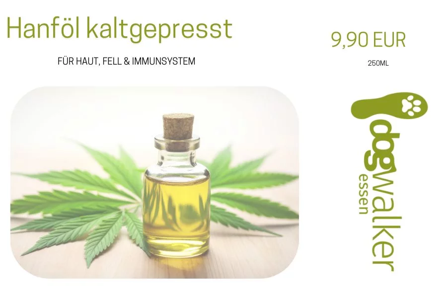 Hanfoel kaltgepresst