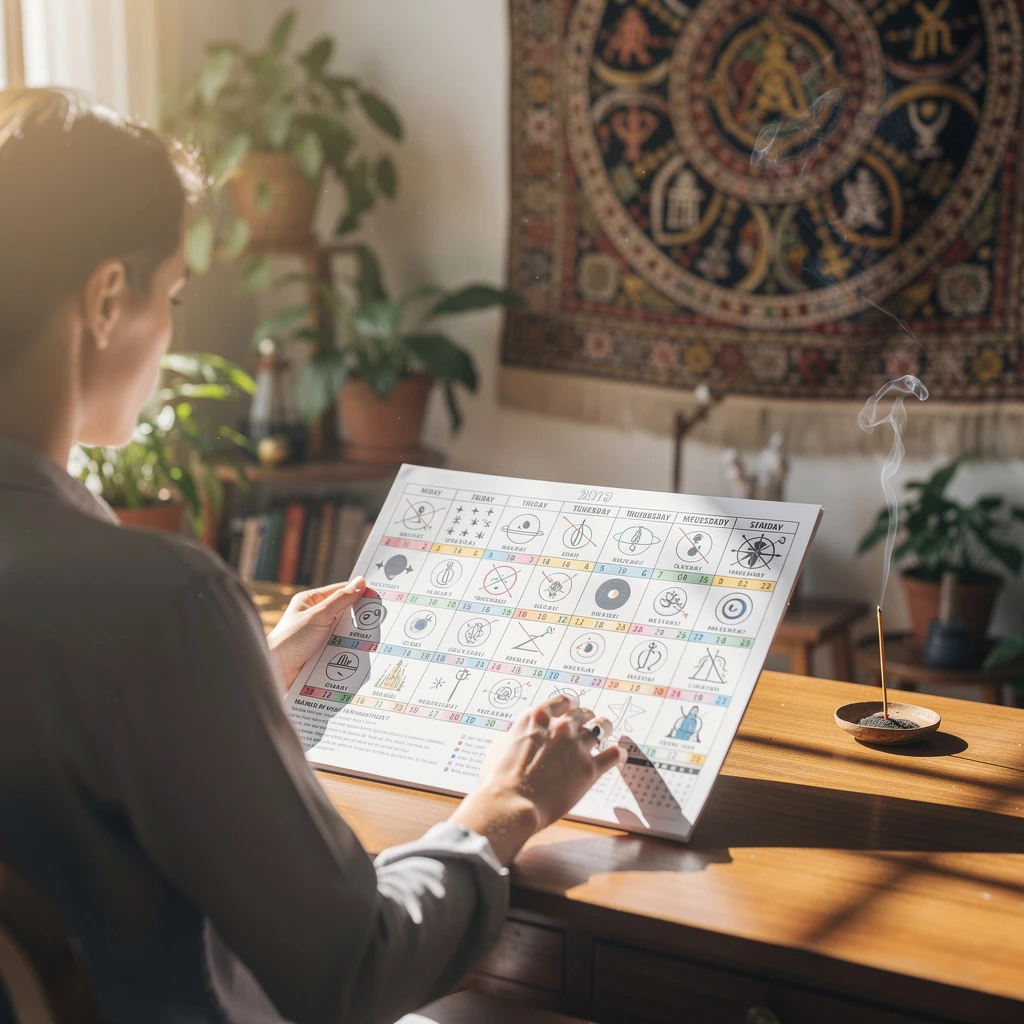 Die Energie der Wochentage: Was wir von der indischen Sternenlehre für unseren Alltag lernen können