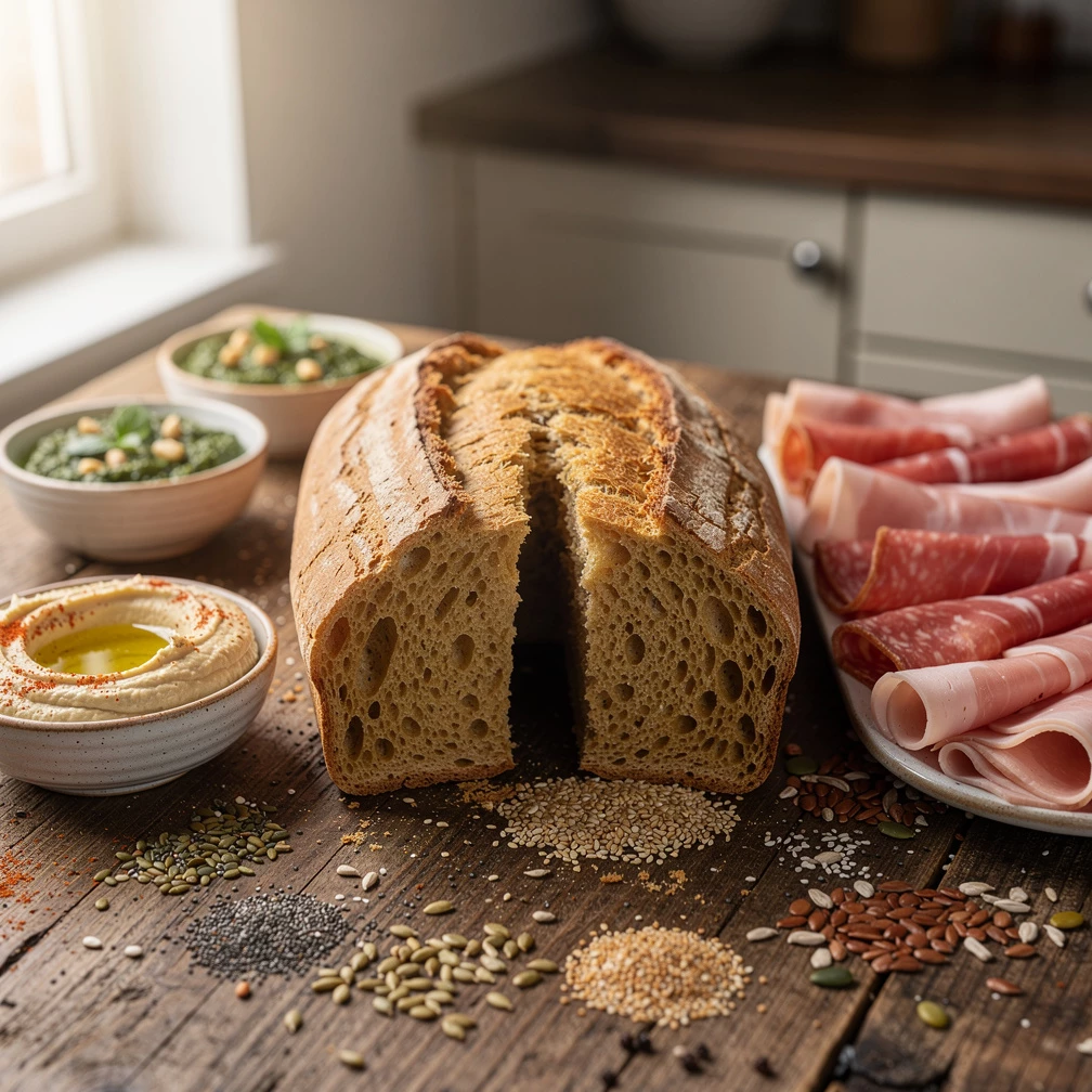 Proteinreiches Linsenbrot: Glutenfrei, ballaststoffreich, einfach