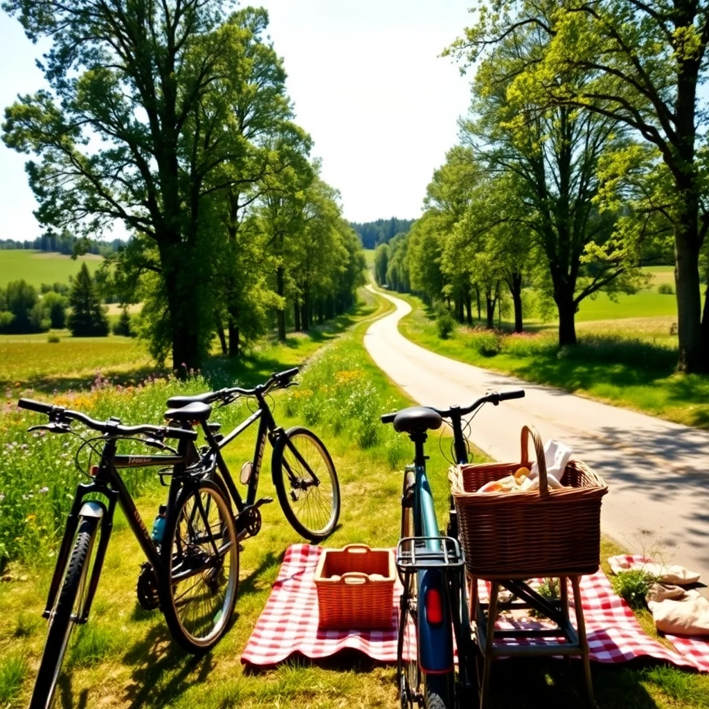 fahrrad familienausflug