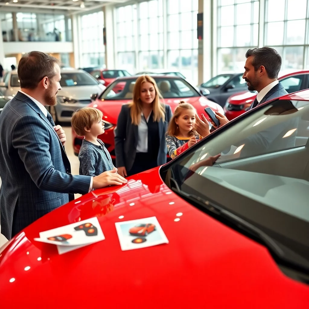 Beratung und Kauf eines Neuwagens