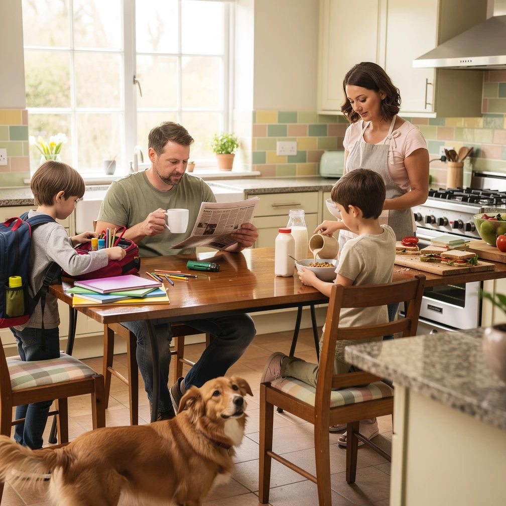 Wie strukturiert man heute Familie? Ordnung, Erziehung, klare Linien!