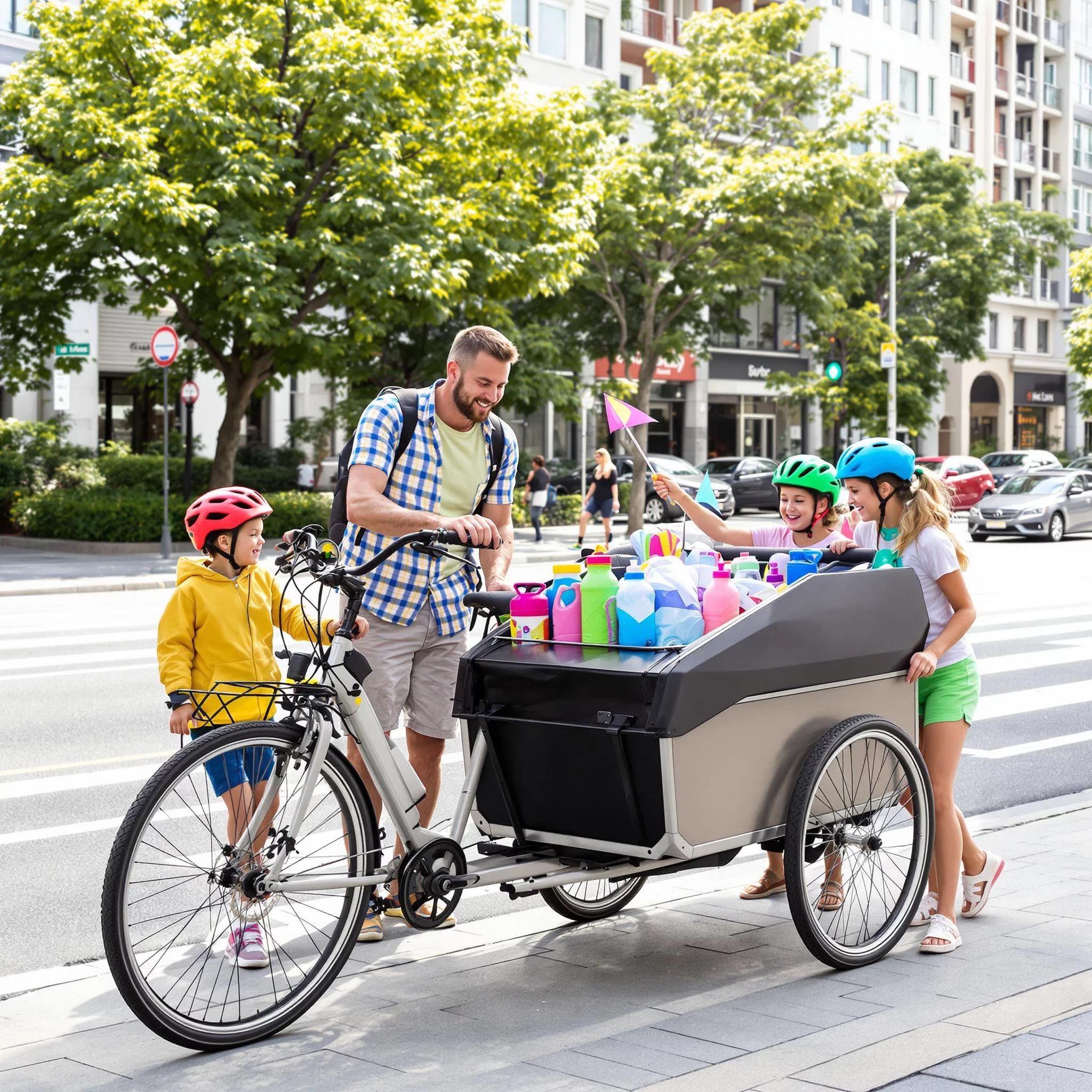 Lastenräder erleben: Alles was Familien bewegt - Mit Kindern unterwegs im Familyflair Magazin