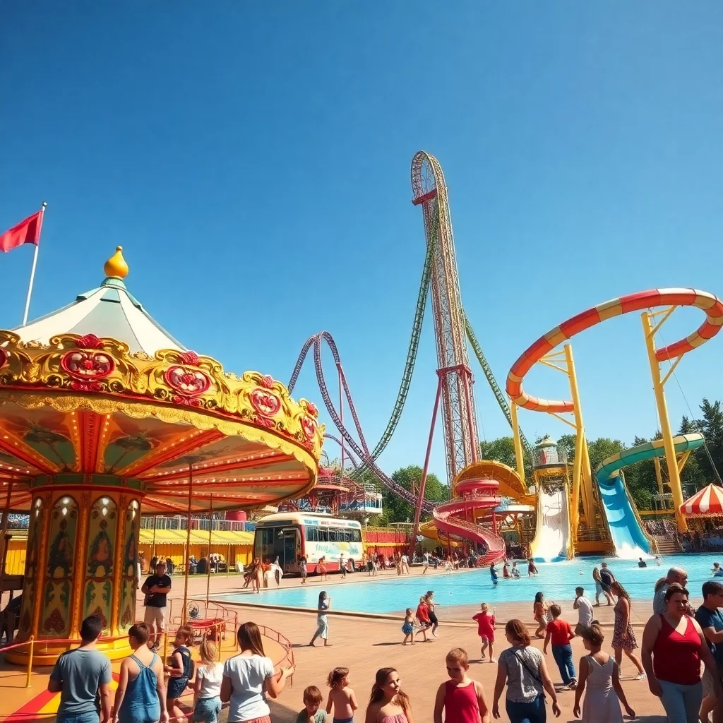 Ansicht Freizeitpark