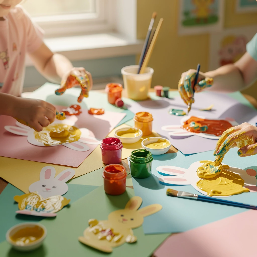 Ostern basteln mit Kindern – Kreative Bastelideen für fröhliche Frühlingstage