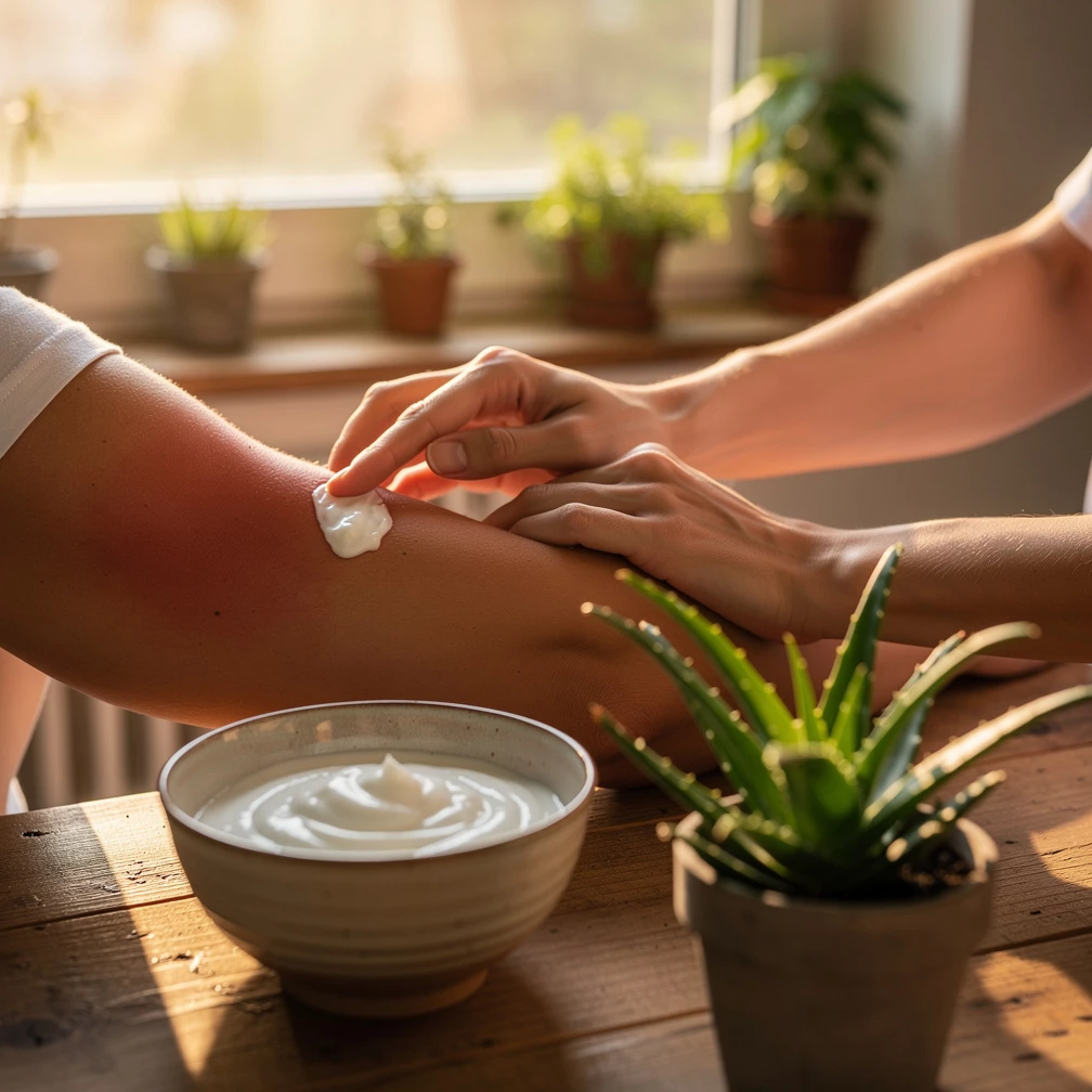Die besten Hausmittel gegen Sonnenbrand: Kühlung, Quark, Aloe Vera & Co.