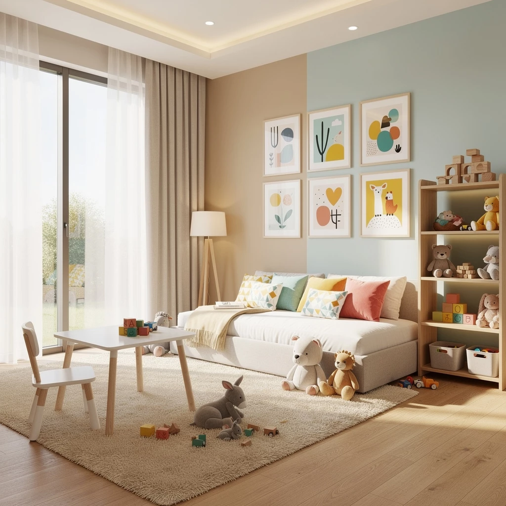 Kinderzimmer neu gestalten: Farben schaffen kreative Wohlf&uuml;hlr&auml;ume