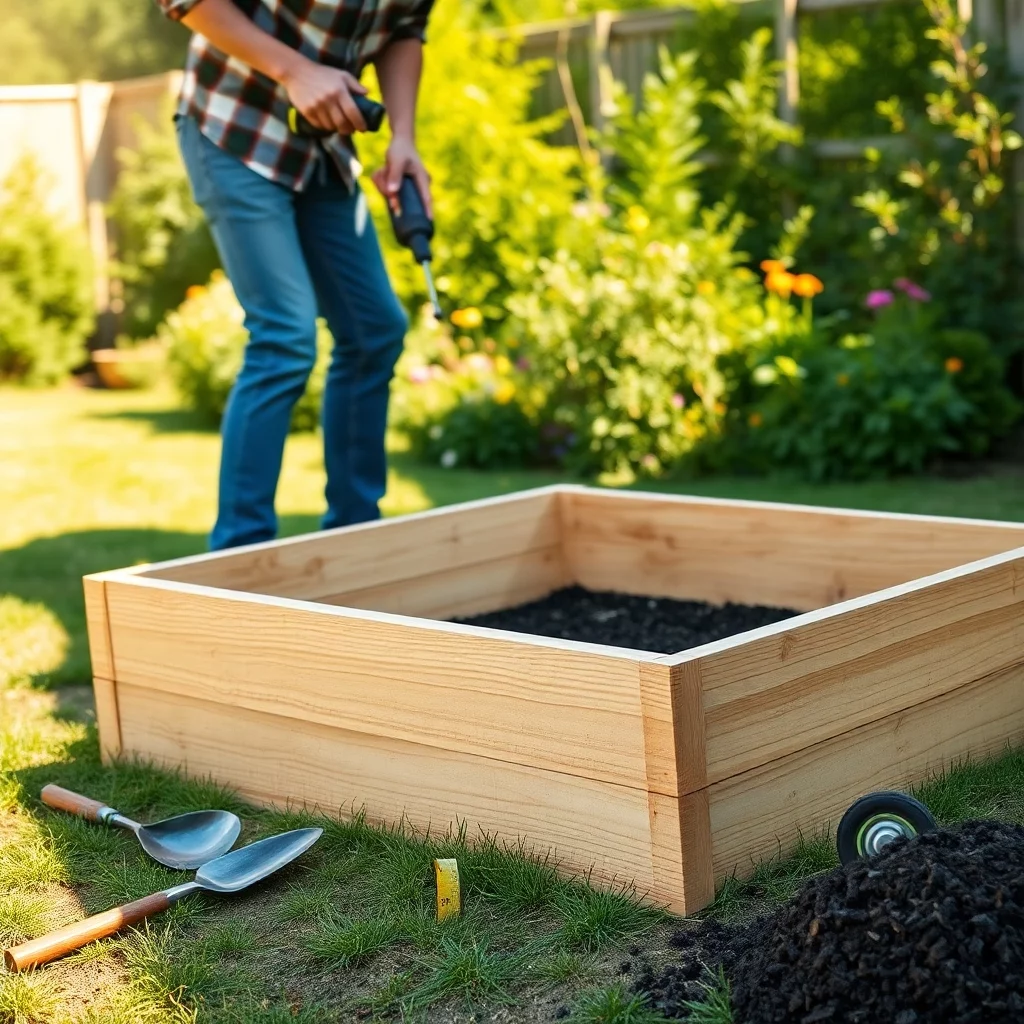 Hochbeet selber bauen