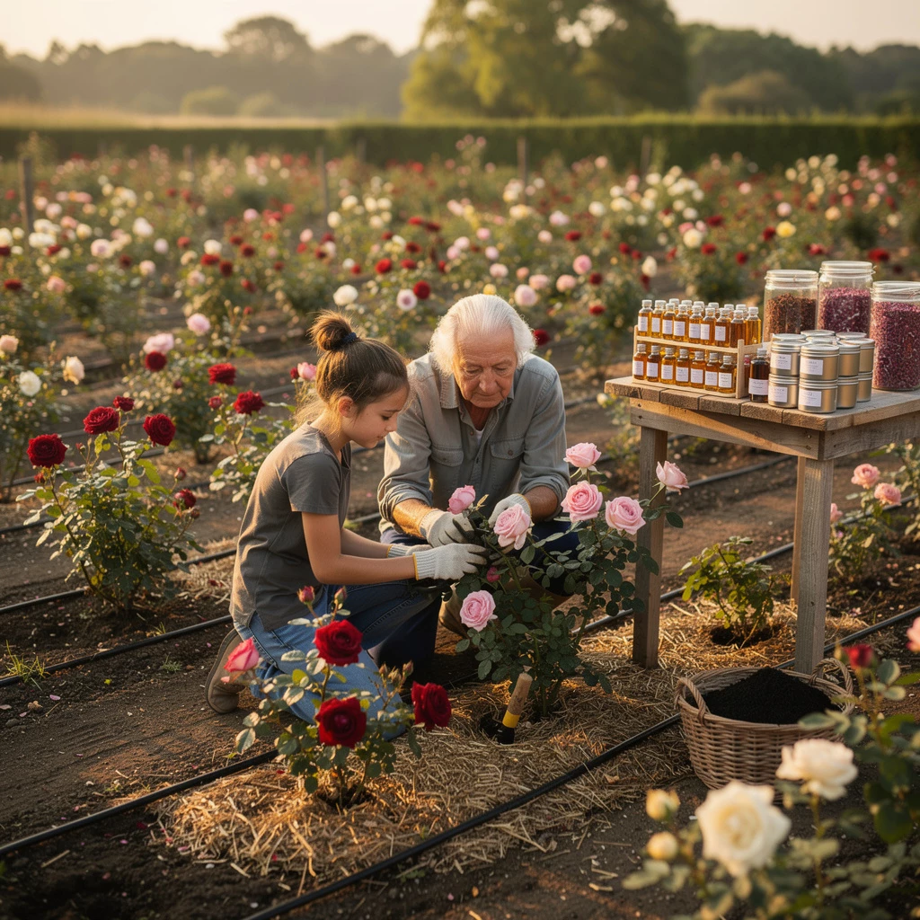 Die Rose als Kraftquelle – Elena von Gieck und die Uckerose Manufaktur