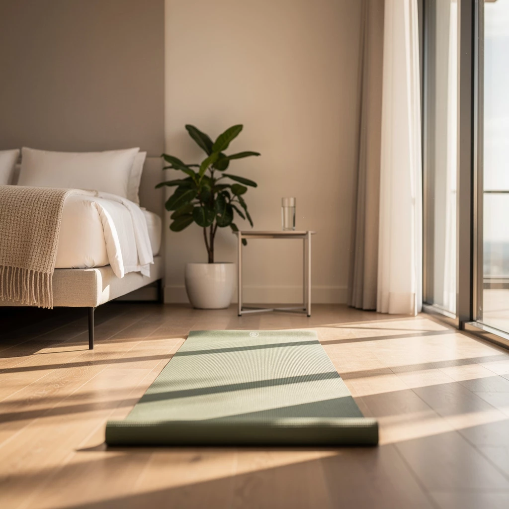 Yoga auf Reisen: 12-Minuten-Flow fürs Hotelzimmer